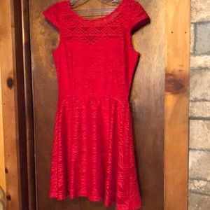 Red Bailey Blue sz medium dress